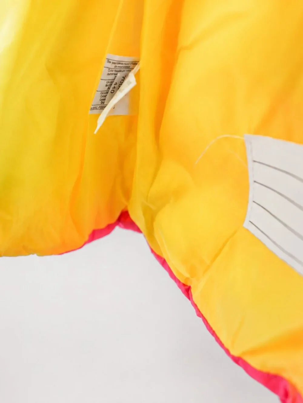 R1881 by S. Rothschild Neon Colorblock Puffer Jacket Hooded